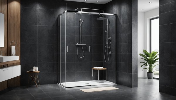 Cabine de douche 140x90, thalassor : élégance et confort au quotidien